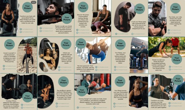 Canva Template for personal trainer