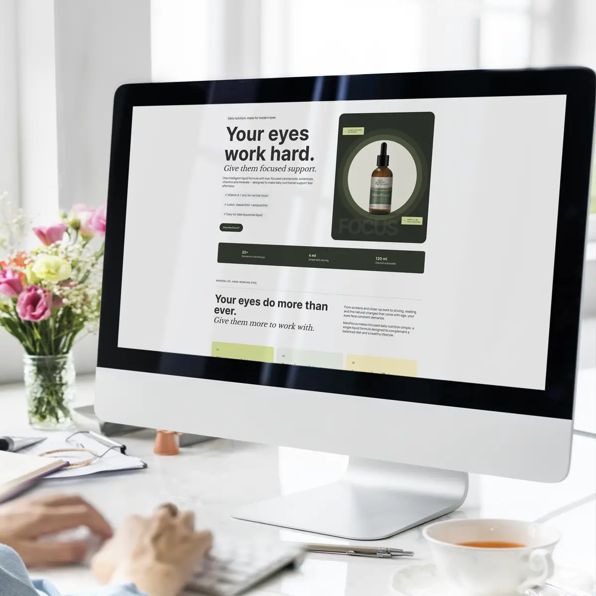 MaxiFocus® landing page