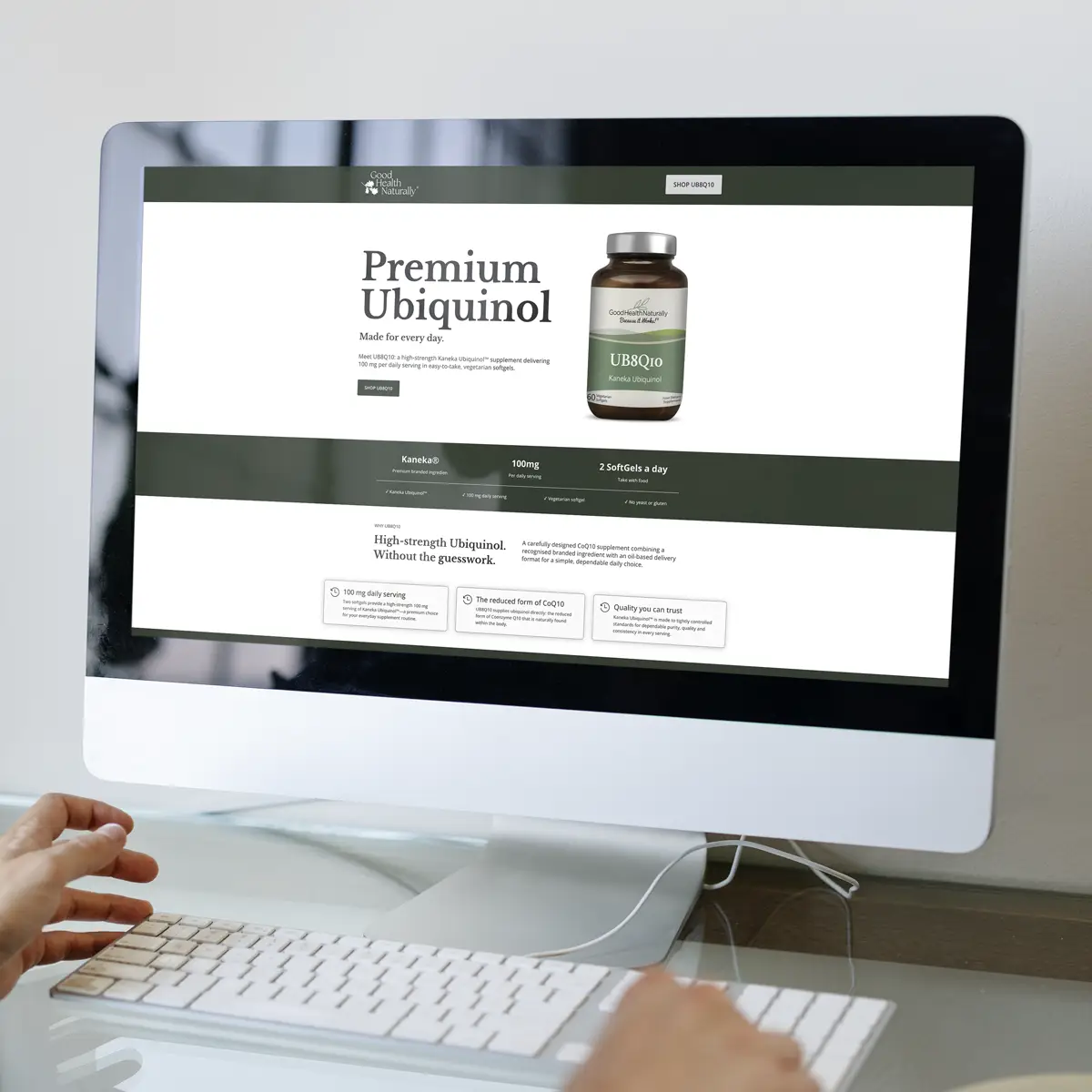 UB8Q10_01 WordPress product landing page